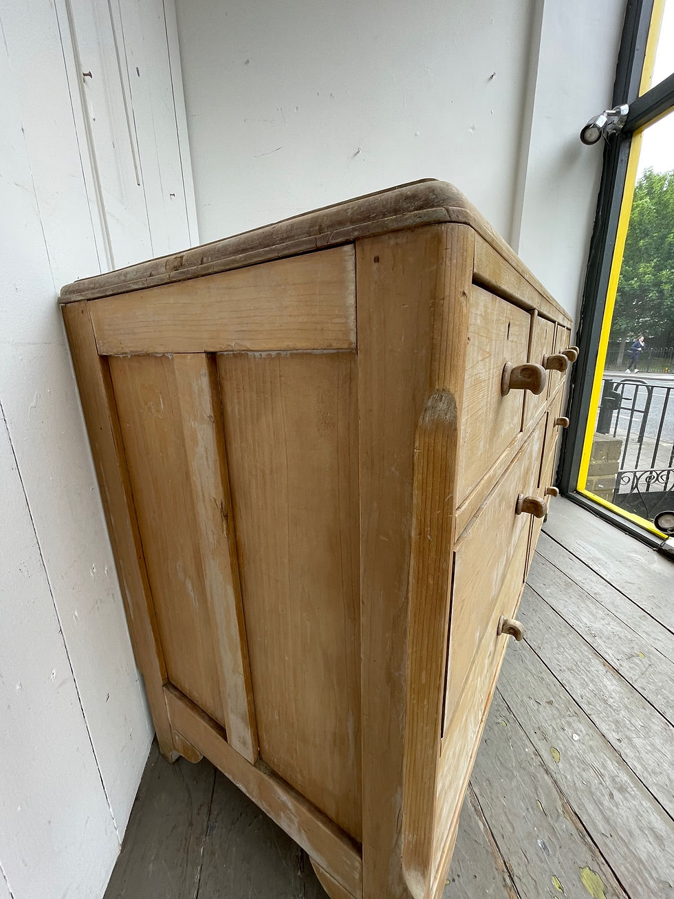 Thumbnail: Pine Chest Of Drawers