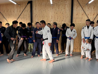 リベルラ柔術でオープンした時の写真