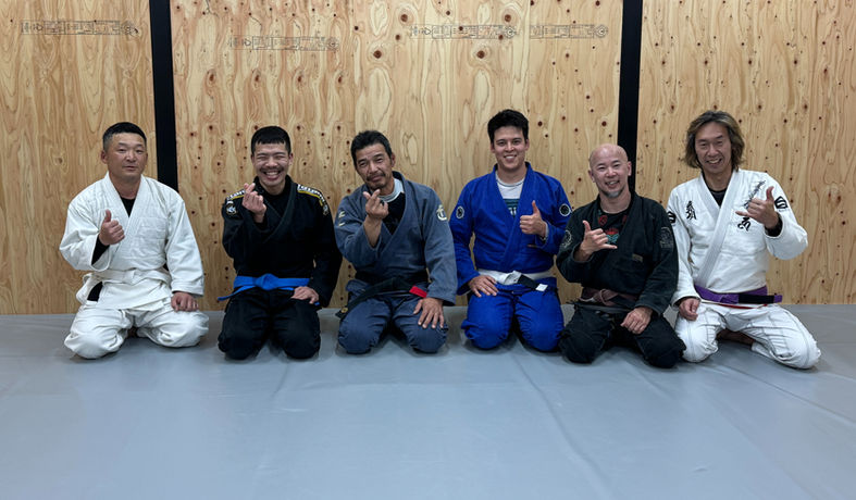 Libelula bjjに出稽古に来てくれました