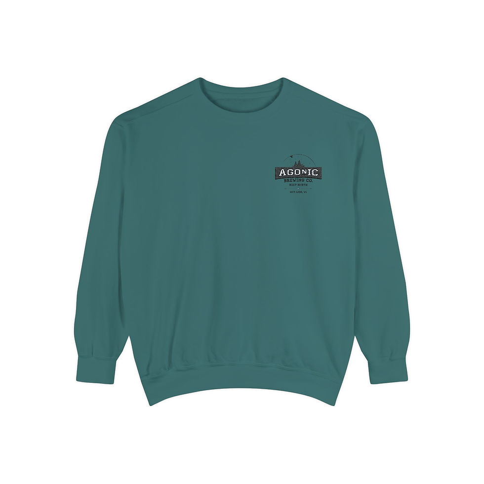 Thumbnail: Logo Unisex Garment-Dyed Sweatshirt