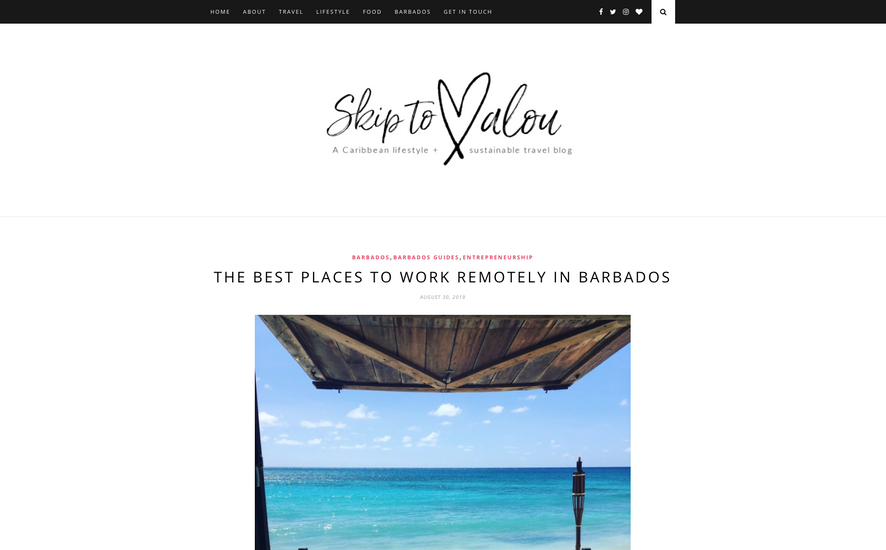 THE BEST PLACES TO WORK REMOTELY IN BARBADOS - Malou