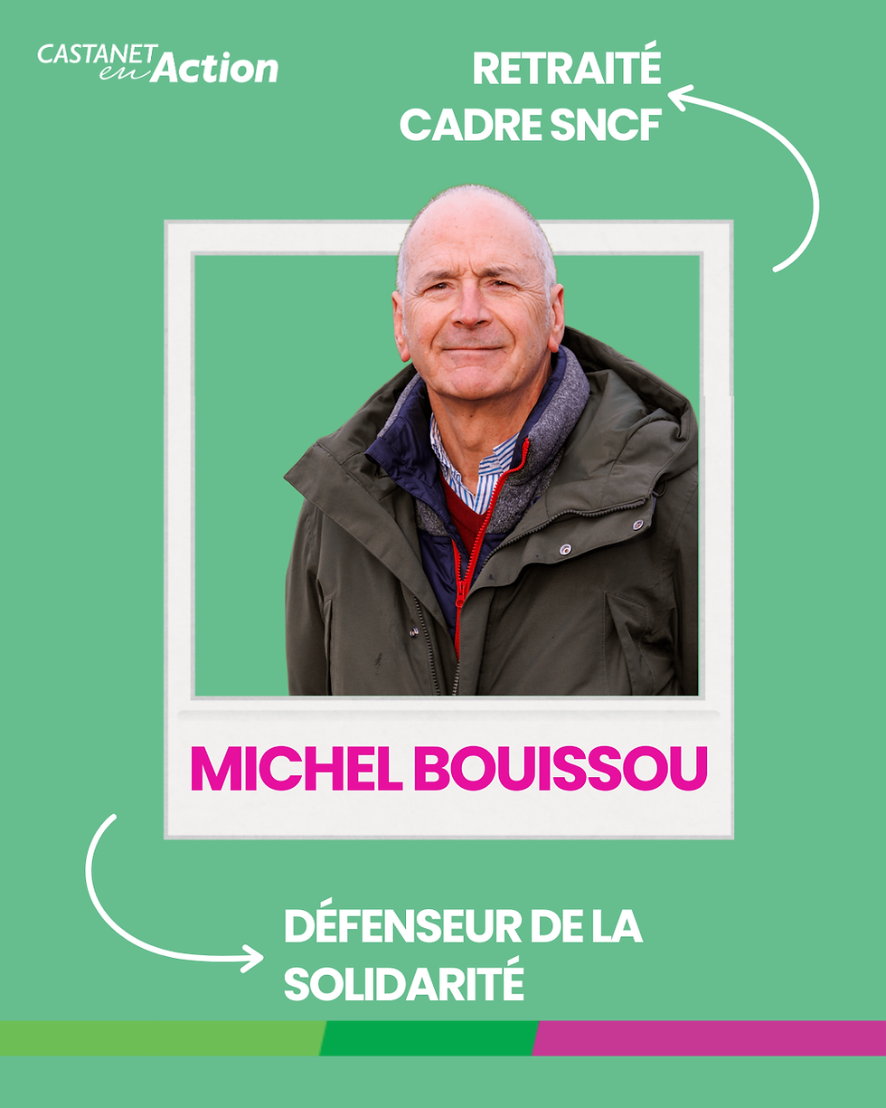 Les candidat.e.s - Michel BOUISSOU 