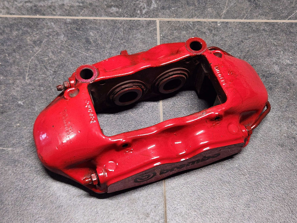 Thumbnail: Brembo remklauwen voorzijde Megane 3 & 4 RS (Goede gebruikte staat)