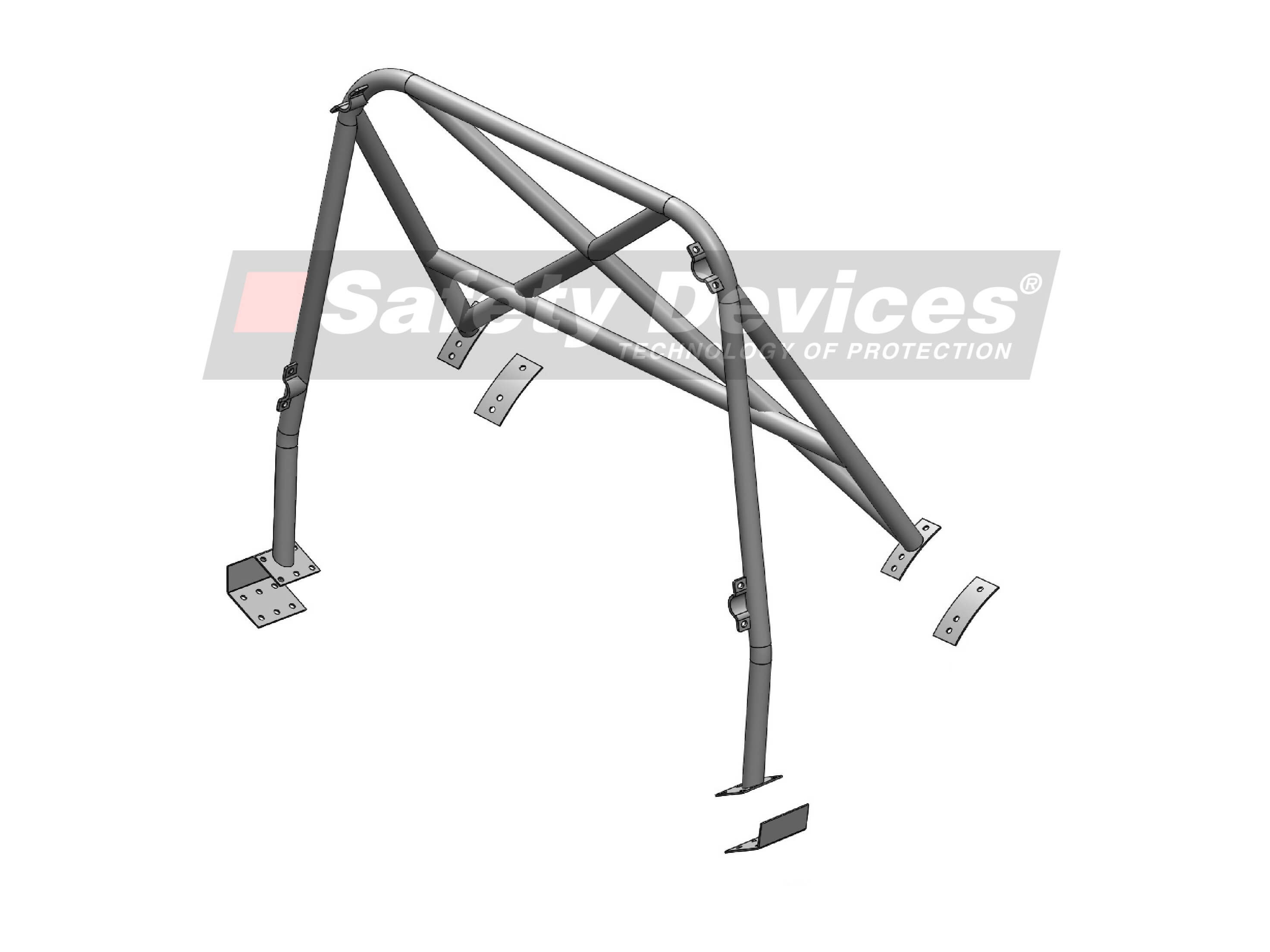 Safety Devices Renault Clio mk3 6-punt Schroefkooi