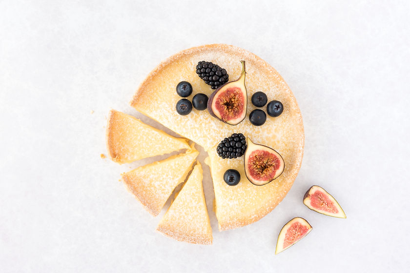 Cheesecake with Figs