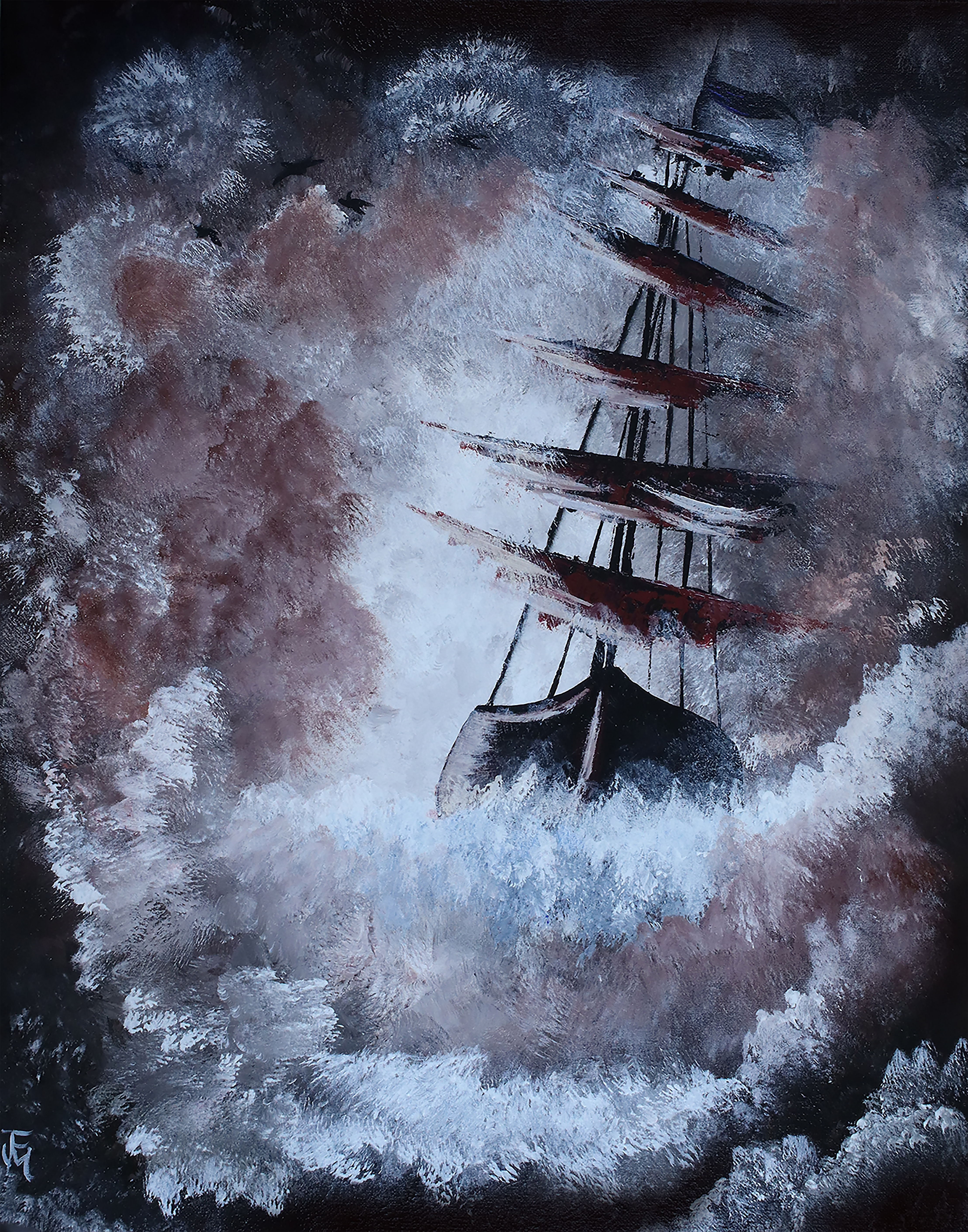 102 P - Tossed PRINT