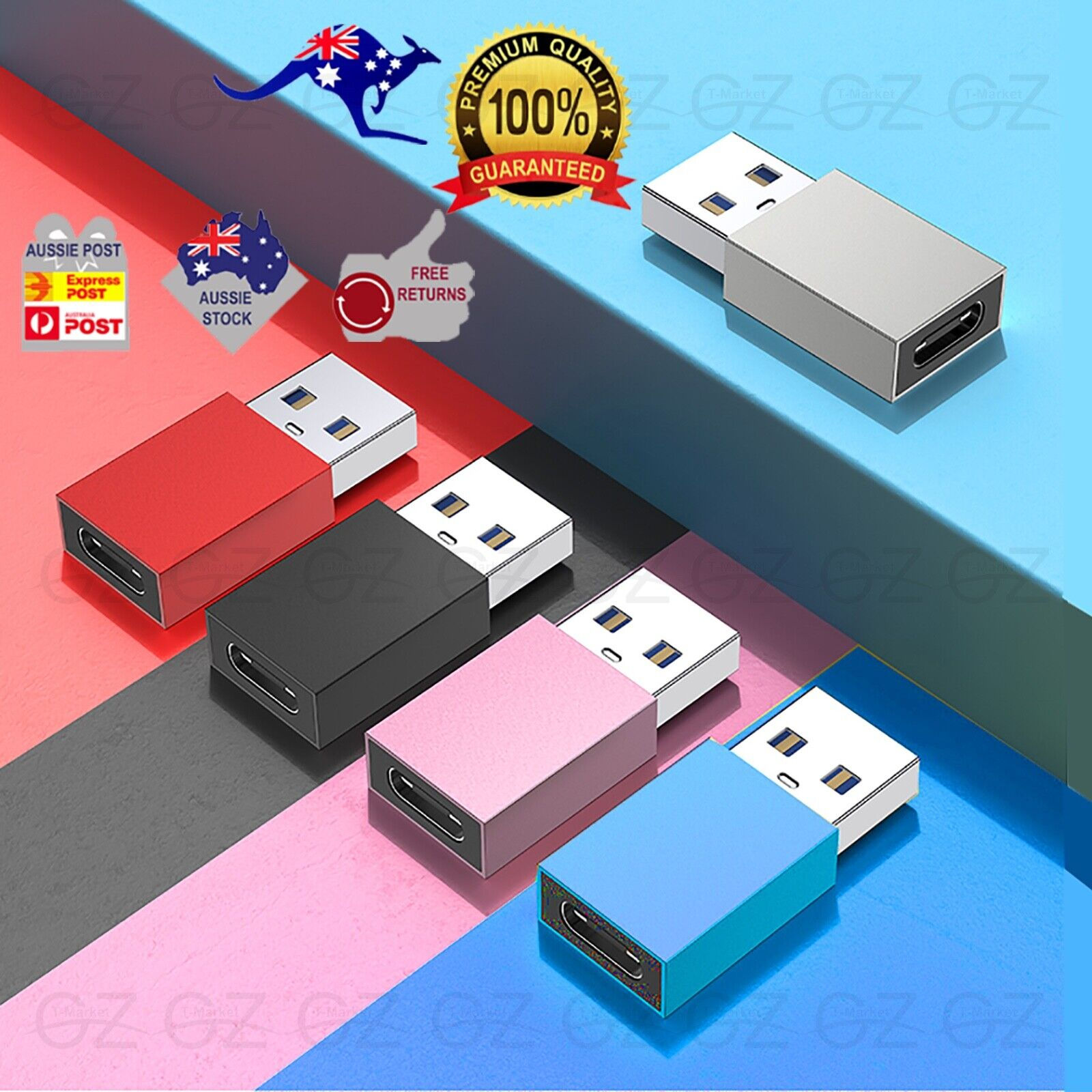 USB C 3.1 Type C Female to USB 3.0 Type A Male Port Connector Converter Adapter