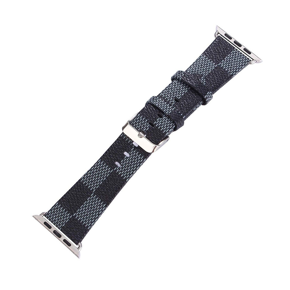 Thumbnail: Checkboard Pattern Watch Band