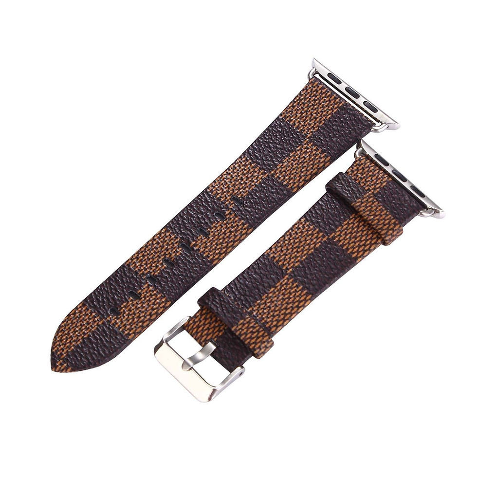 Thumbnail: Checkboard Pattern Watch Band