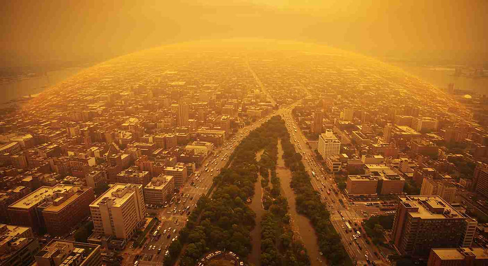 Under the Heat Dome: The Hidden Toll of Extreme Heat on Air Quality and Public Health