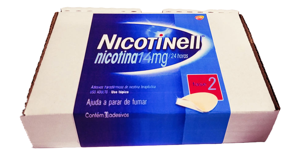 Adesivos de Nicotina 14 mg Nicotinell parar de Fumar 30 unid. (Etapa 2)