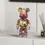 Thumbnail: 27cm/10Inches Graffiti Bear Figurine Home Decor Animal Abstract Ornament Storage
