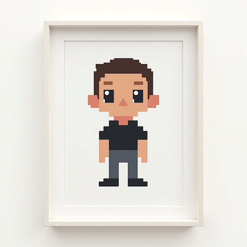 Geometric Pixel Art