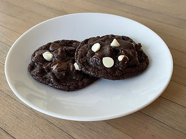 Triple Chocolate Cookies