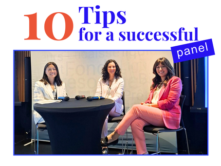 10 Tips for a successful panel