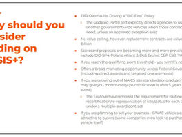 Missed Our OASIS+ Phase II Webinar? Watch the Recording On Demand