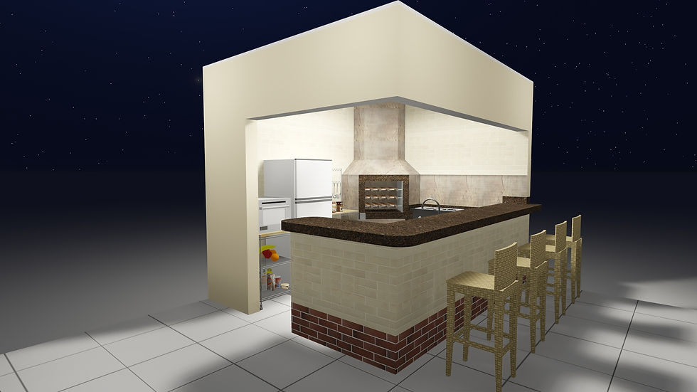 Casa G - Reforma Área Gourmet
