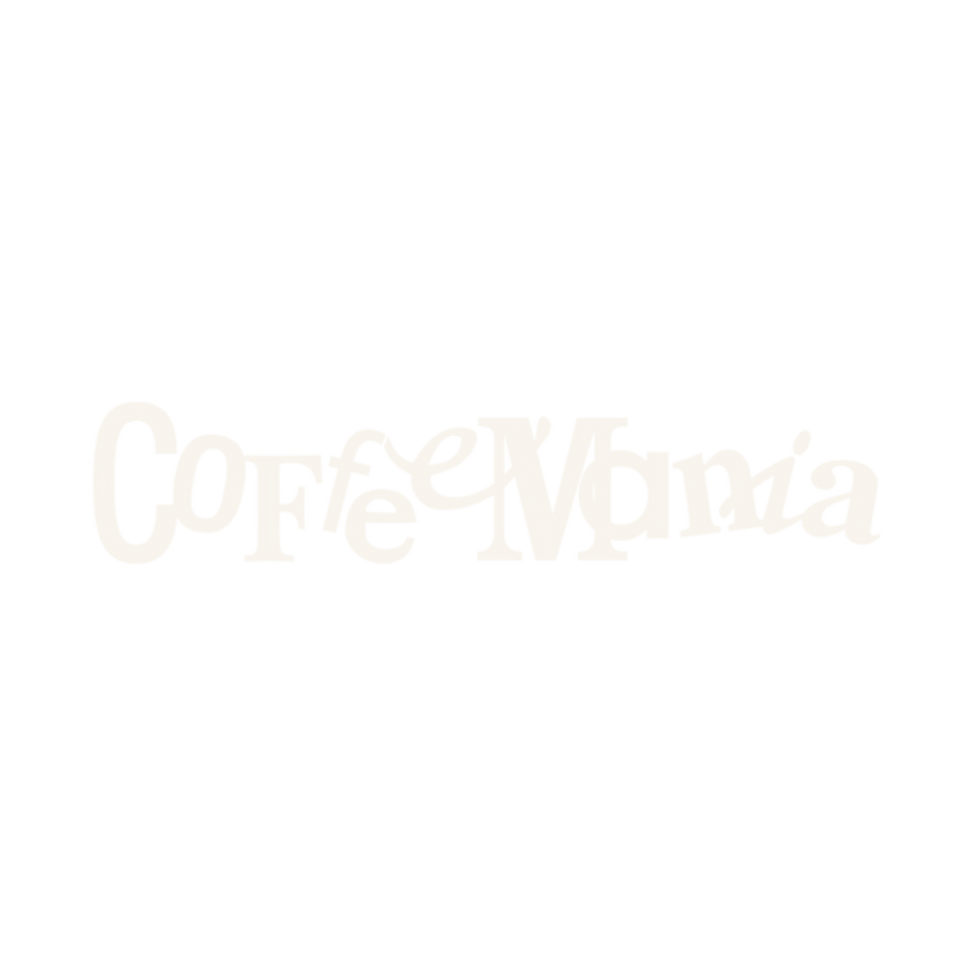 Coffee Mania Logo in White