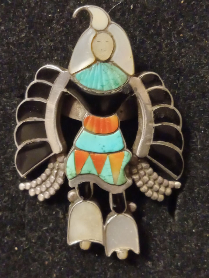 RARE~ “Eagle Dancer”~ Eddie Beyuka Signed