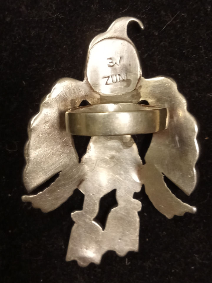 Thumbnail: RARE~ “Eagle Dancer”~ Eddie Beyuka Signed 