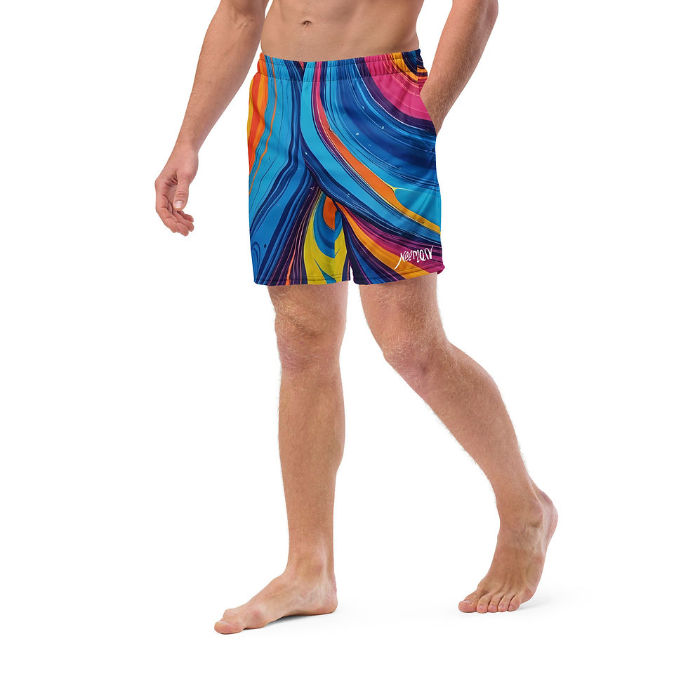 Thumbnail: All-Over Print Recycled Swim Trunks copy copy copy copy