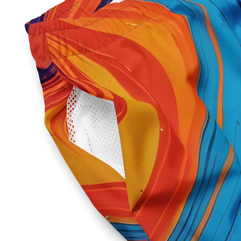 Thumbnail: All-Over Print Recycled Swim Trunks copy copy copy copy