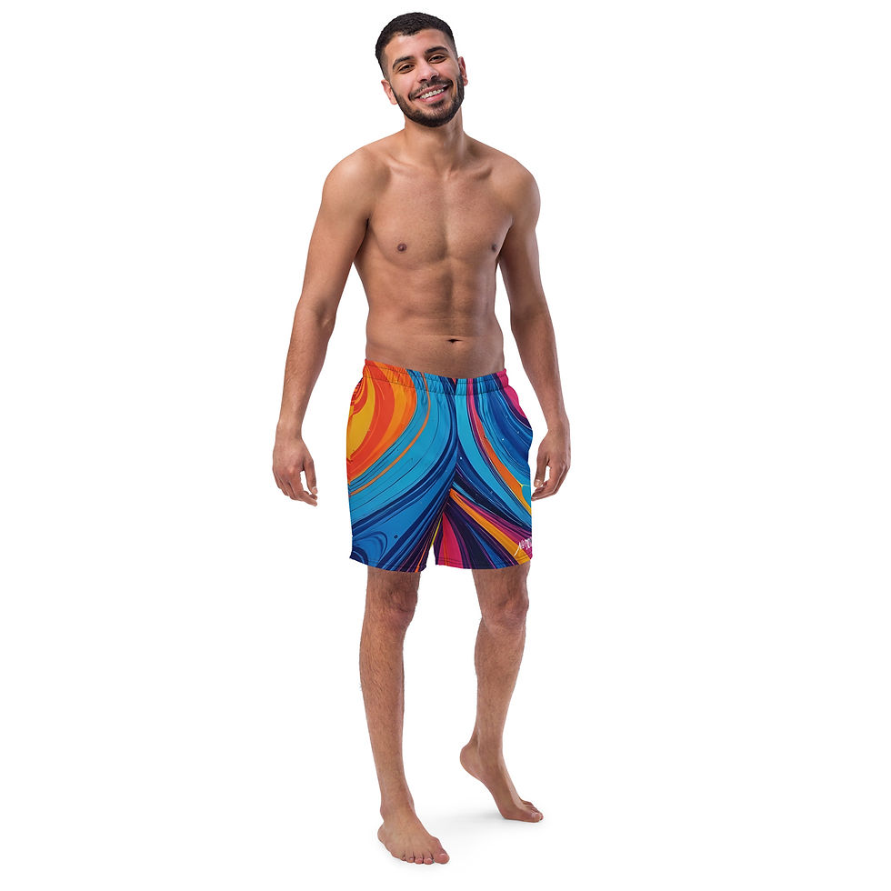 Thumbnail: All-Over Print Recycled Swim Trunks copy copy copy copy