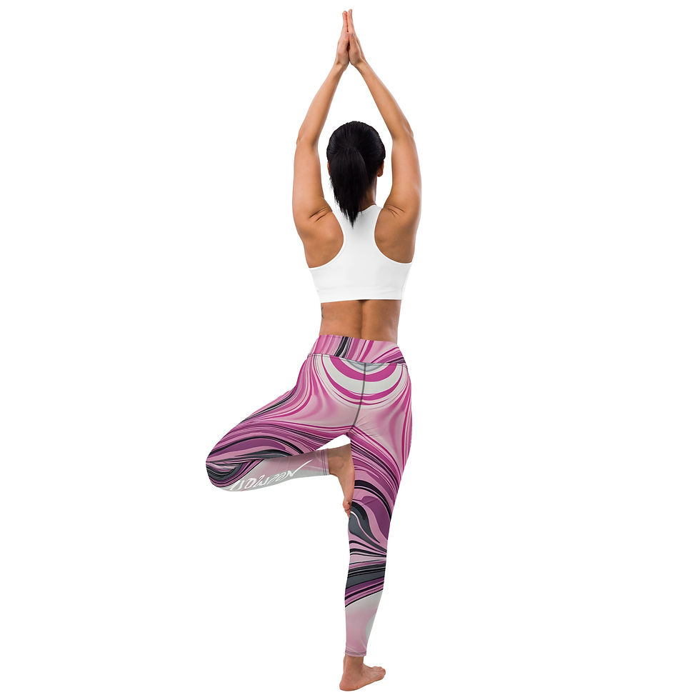 Thumbnail: Twilight Blush Yoga Leggings