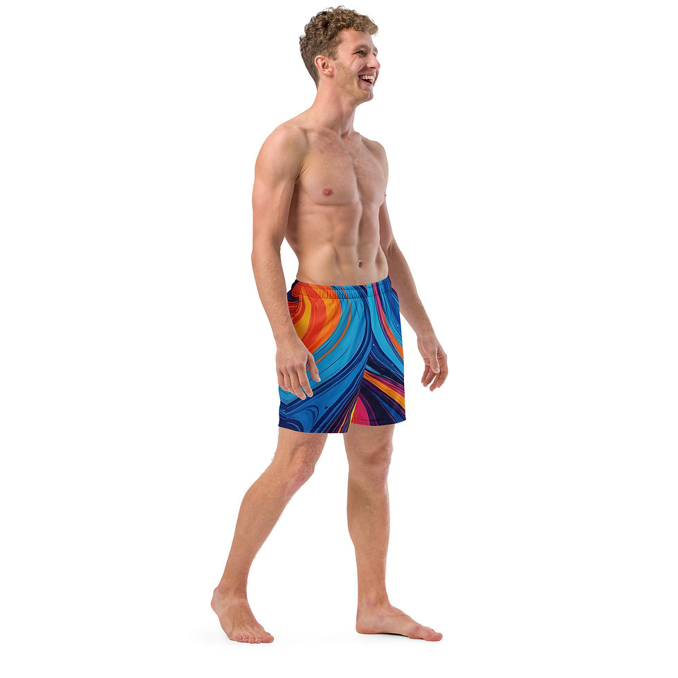 Thumbnail: All-Over Print Recycled Swim Trunks copy copy copy copy