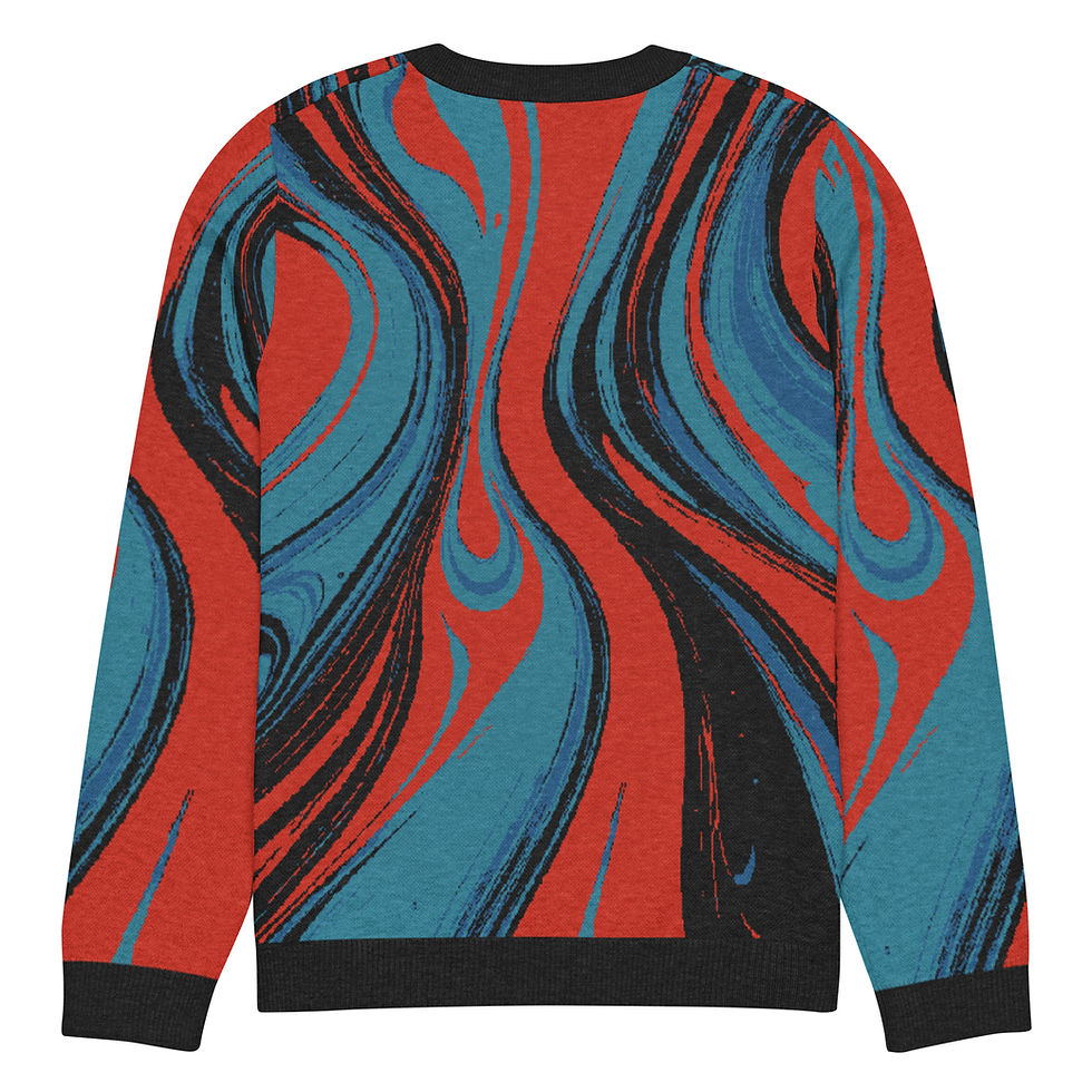 Thumbnail: Wednesday Hustle Knitted crew neck sweater