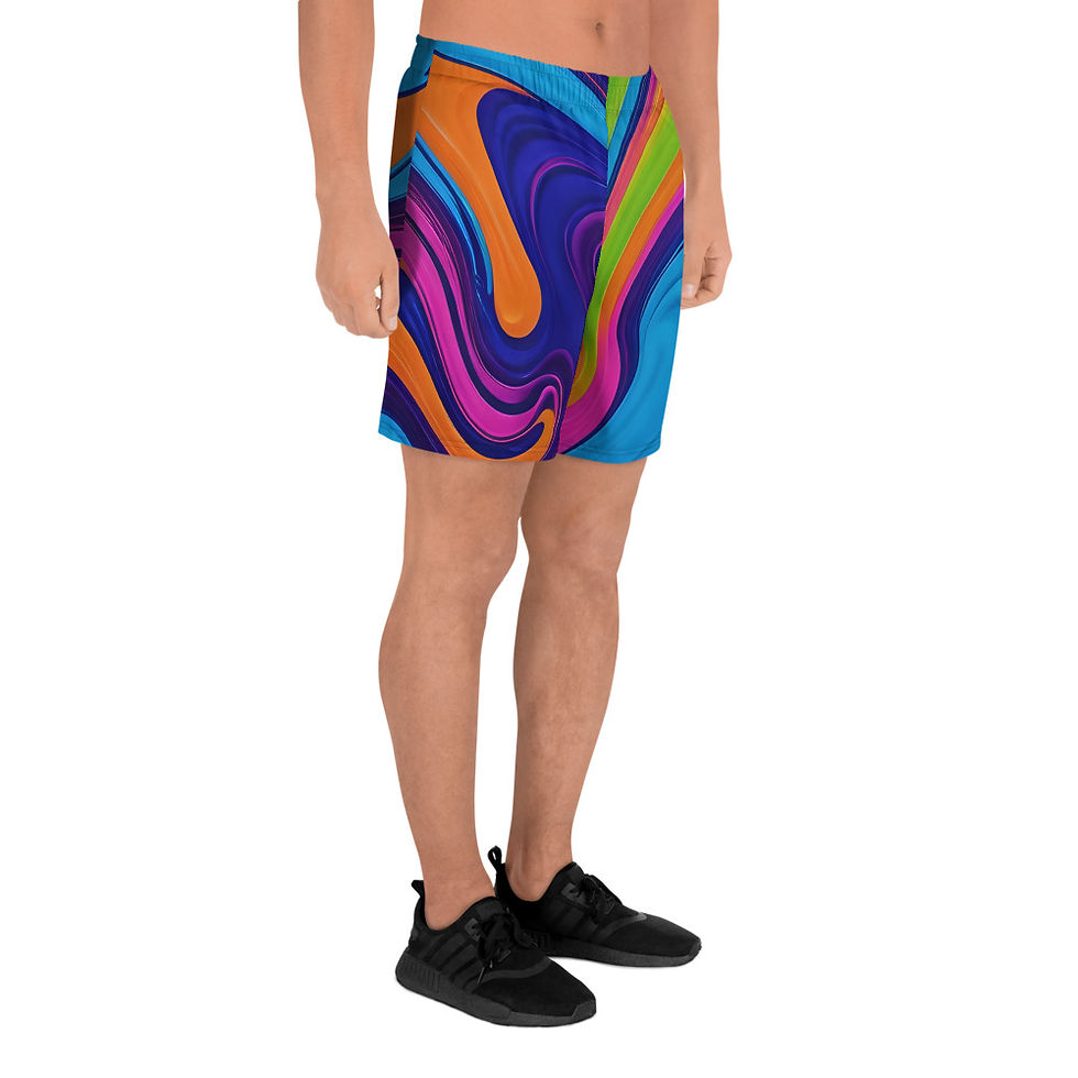 Thumbnail: Lucid Dream #2 Men's Recycled Athletic Shorts