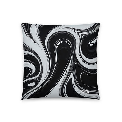 "cool pillows" "special pillows" "pillows design" "designed pillows" "abstract art pillows" "black and white pillows" "b&w pillow"