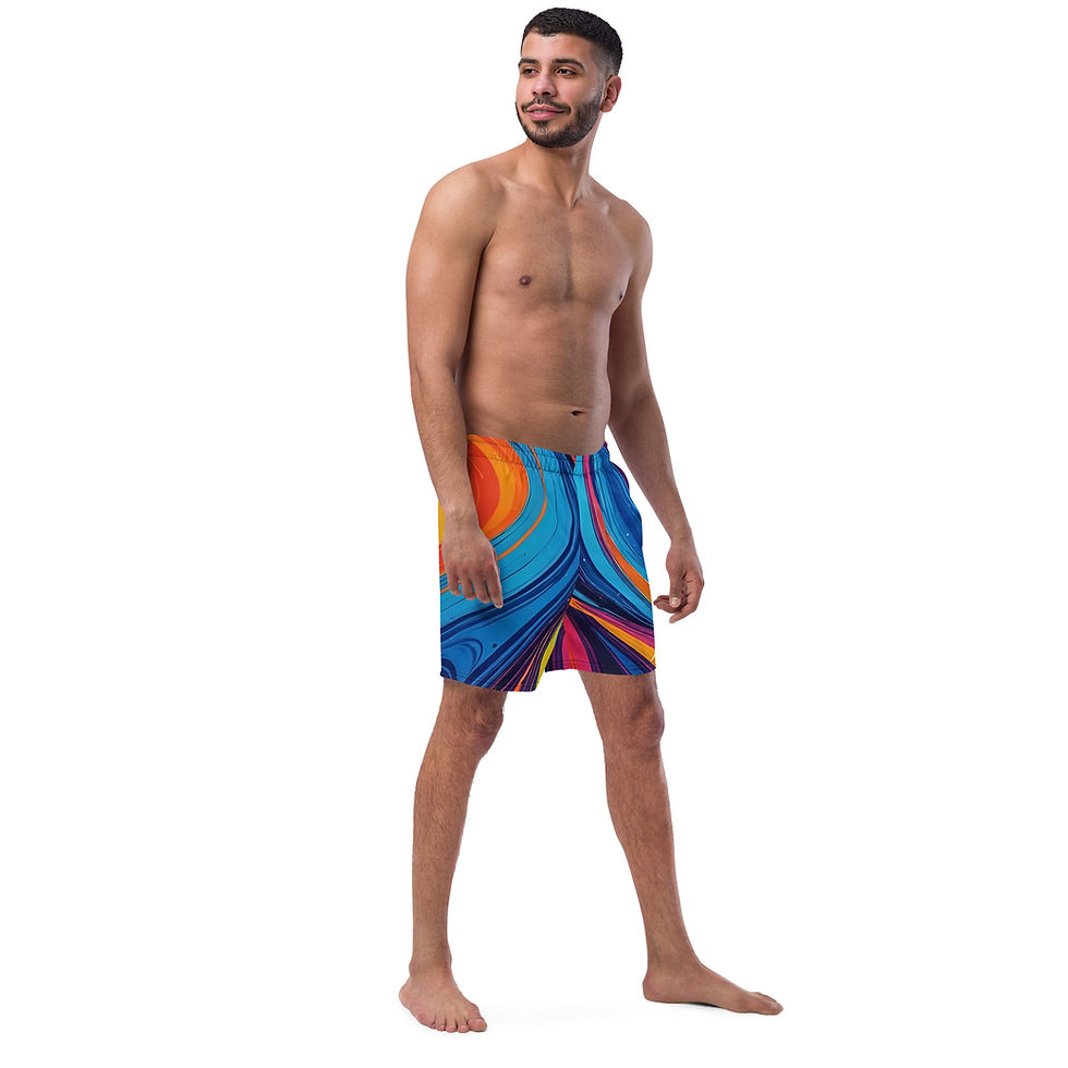 Thumbnail: All-Over Print Recycled Swim Trunks copy copy copy copy