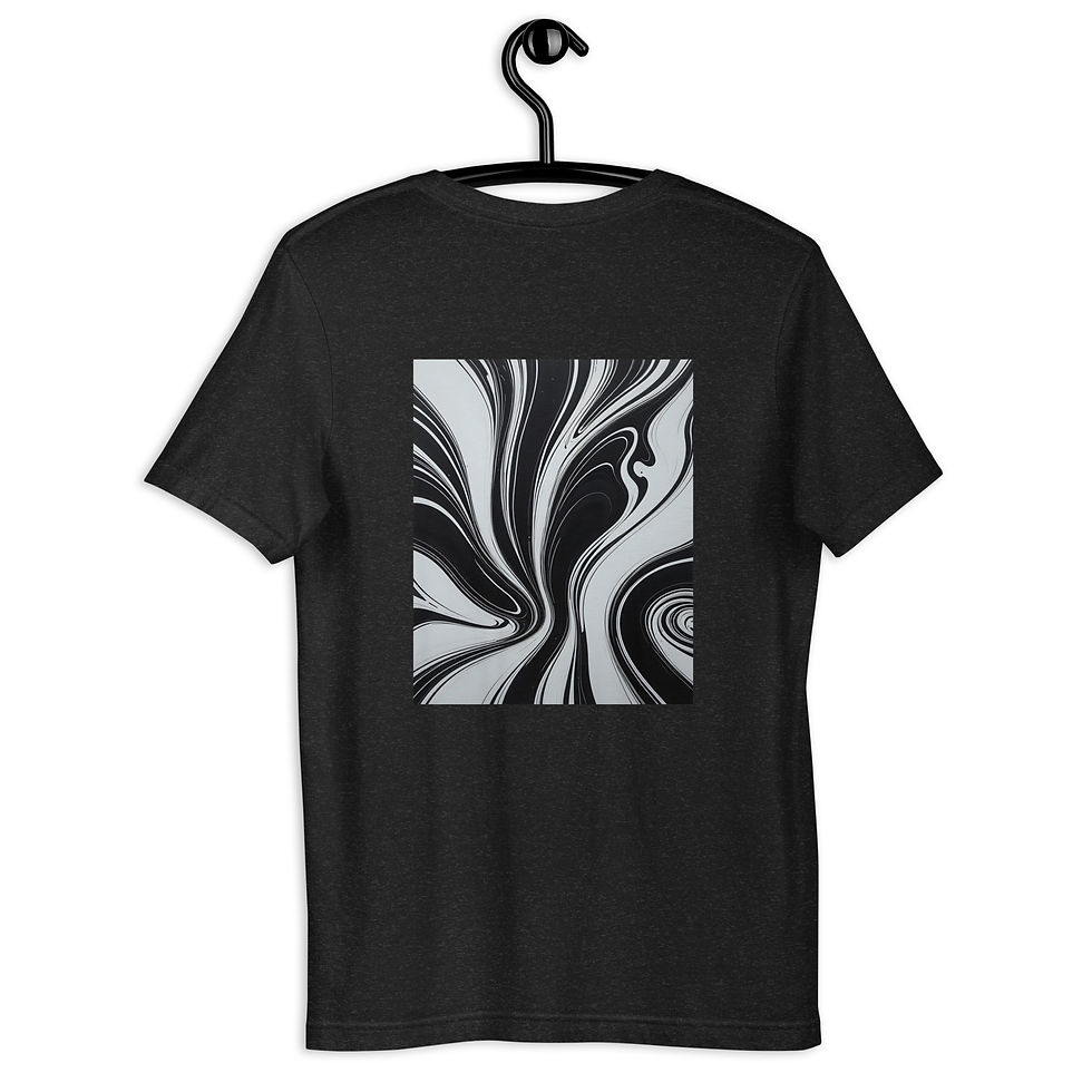 Thumbnail: Unisex B&W T-shirt