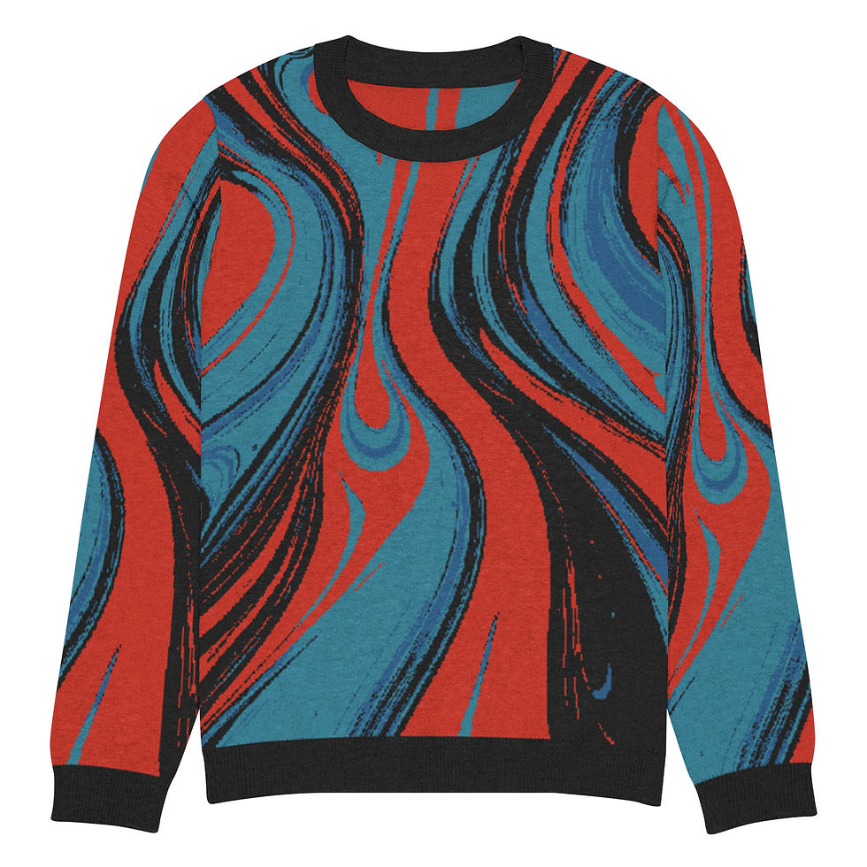 Thumbnail: Wednesday Hustle Knitted crew neck sweater