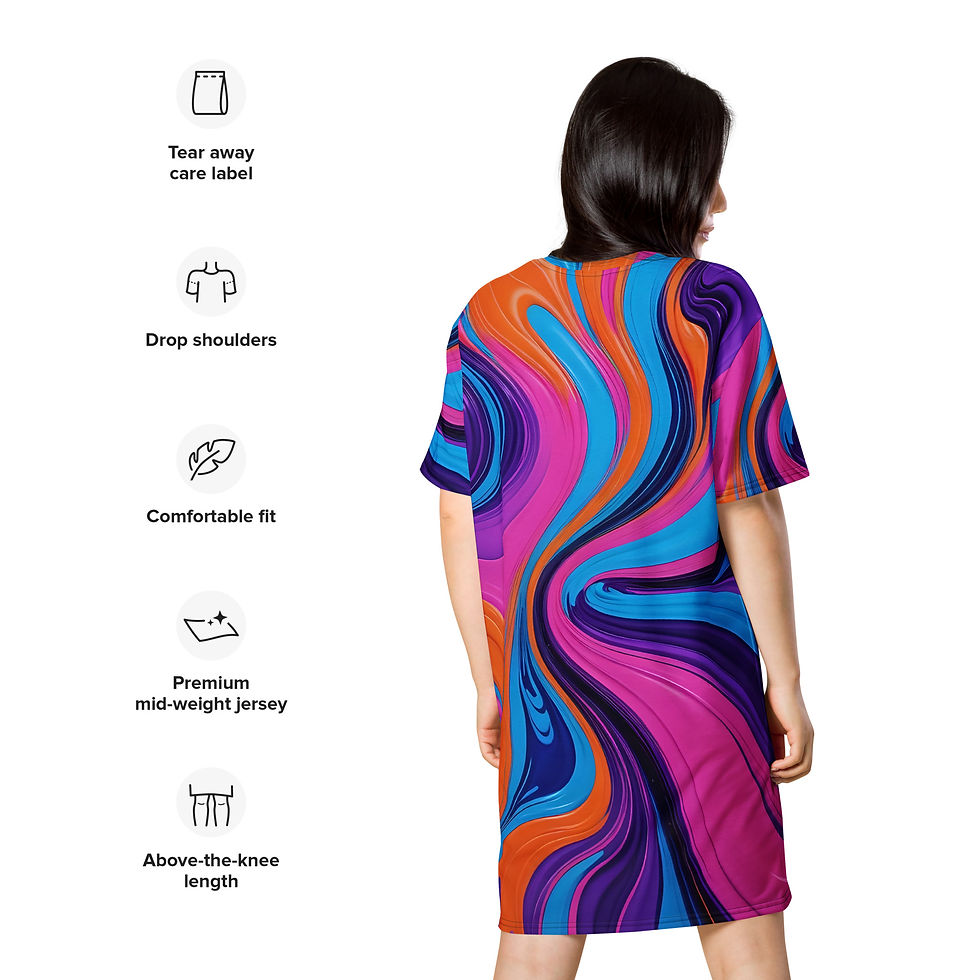 Thumbnail: Positivity T-shirt dress