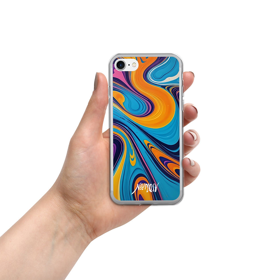 Thumbnail: Happy Vibes Clear Case for iPhone®