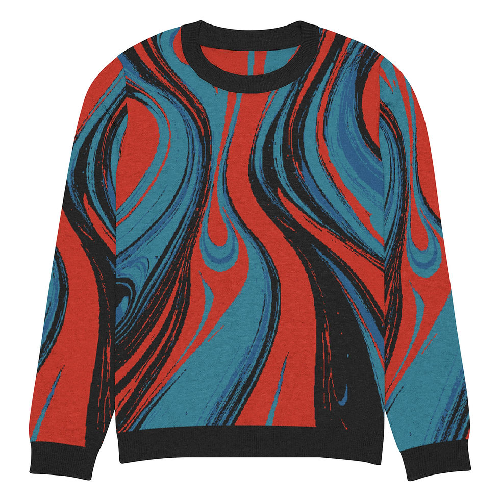 Thumbnail: Wednesday Hustle Knitted crew neck sweater