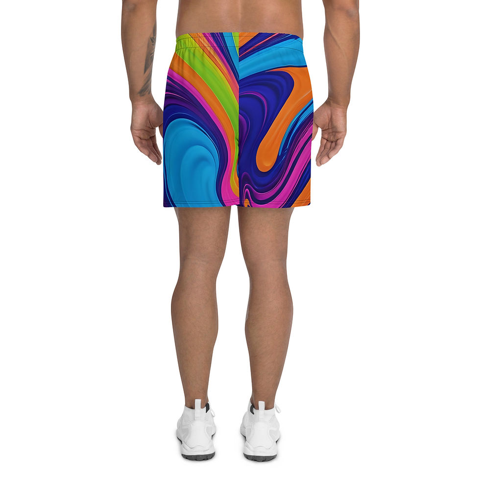 Thumbnail: Lucid Dream #2 Men's Recycled Athletic Shorts