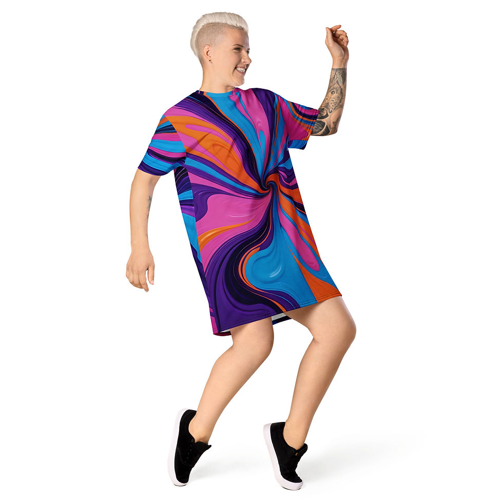 Thumbnail: Positivity T-shirt dress