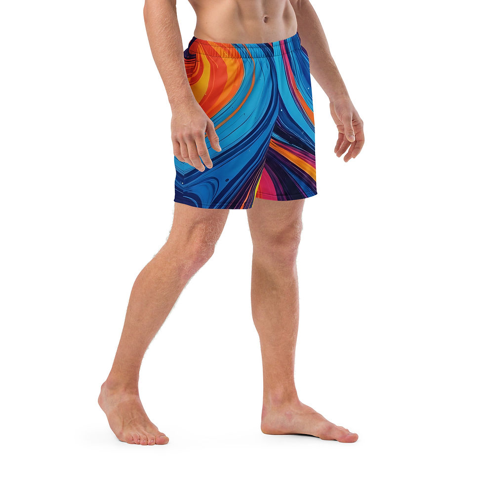 Thumbnail: All-Over Print Recycled Swim Trunks copy copy copy copy