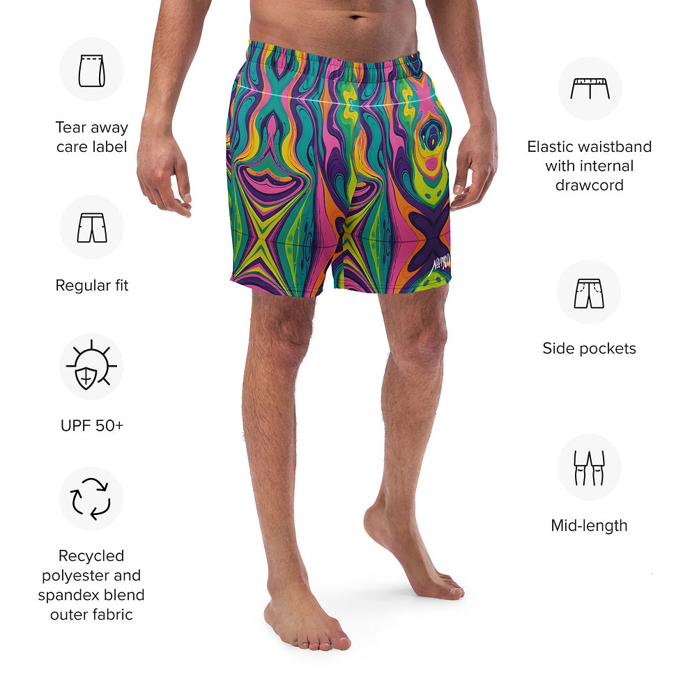 Thumbnail: Trance Recycled Swim Trunks