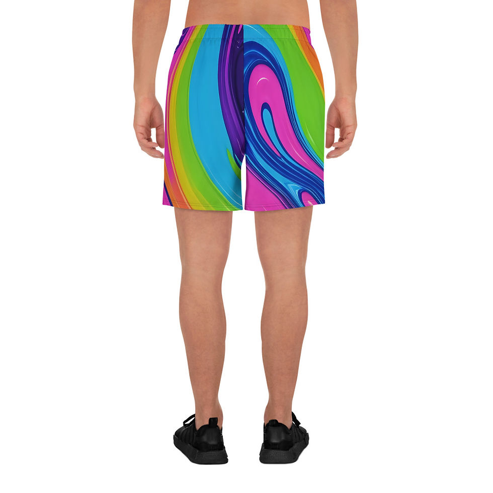 Thumbnail: Lucid Dream Men's Recycled Athletic Shorts