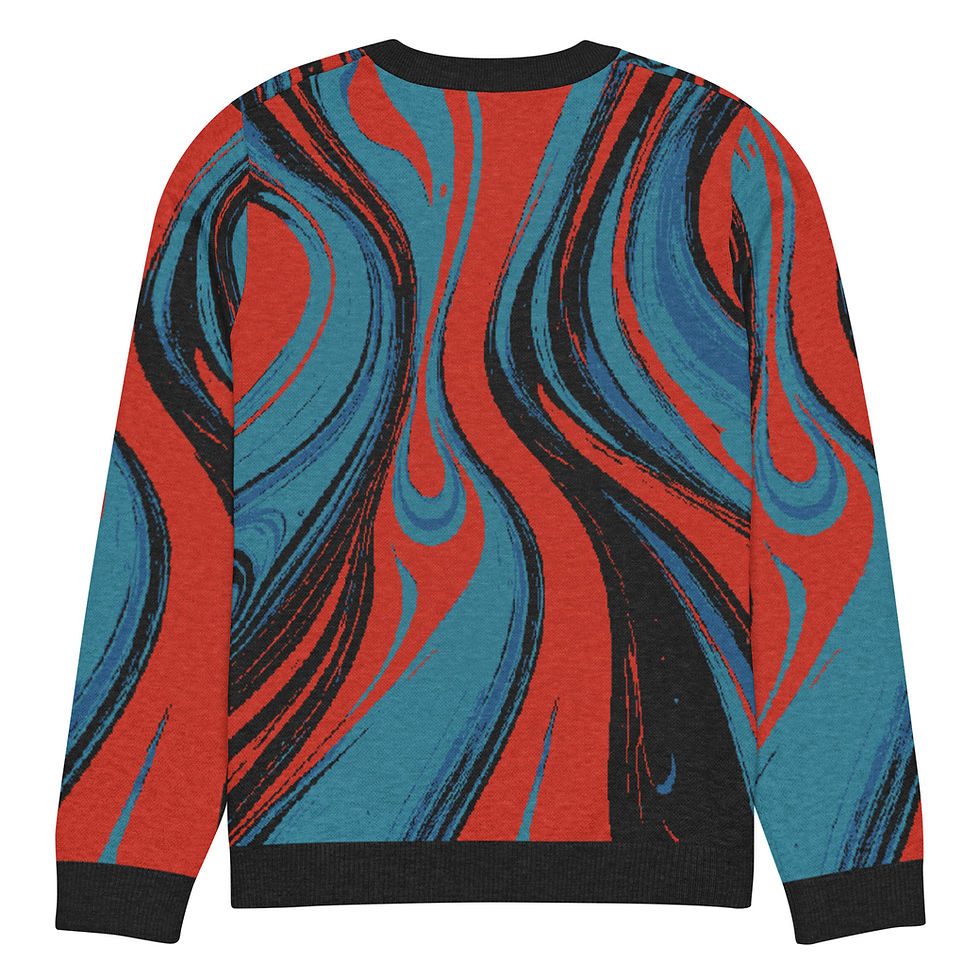 Thumbnail: Wednesday Hustle Knitted crew neck sweater