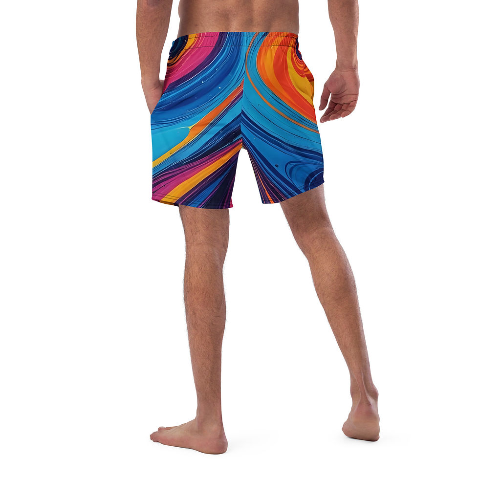 Thumbnail: All-Over Print Recycled Swim Trunks copy copy copy copy