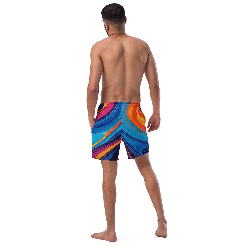 Thumbnail: All-Over Print Recycled Swim Trunks copy copy copy copy