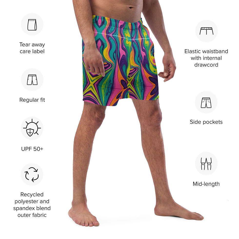 Thumbnail: Trance Recycled Swim Trunks