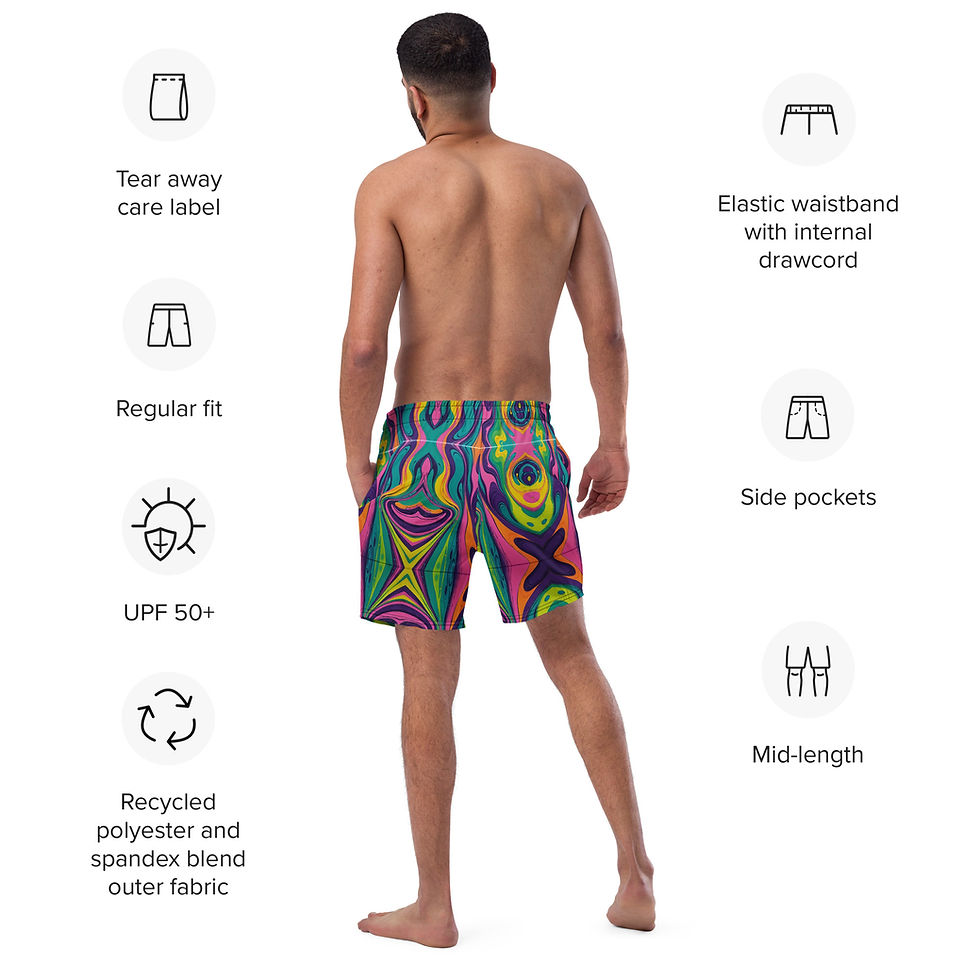 Thumbnail: Trance Recycled Swim Trunks