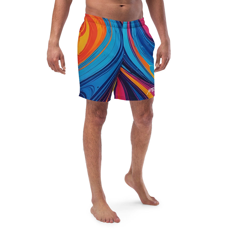 Thumbnail: All-Over Print Recycled Swim Trunks copy copy copy copy
