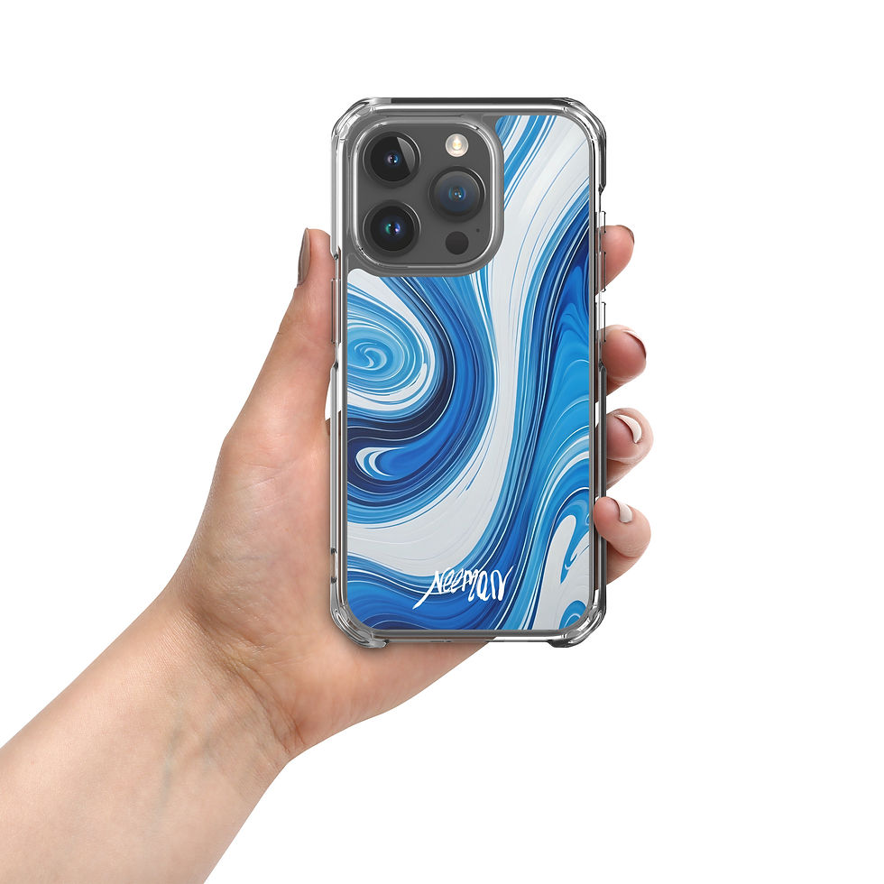 Thumbnail: Summer Sky and Sea Clear iPhone® Case 